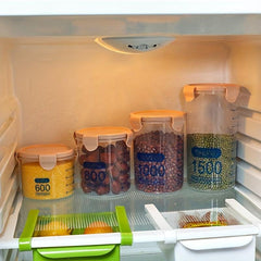 Clear Airtight Food Jars Moisture-proof Storage Containers