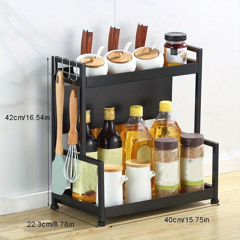 2 Tier Countertop Kitchen Storage Organizer for Bathroom Kitchen
