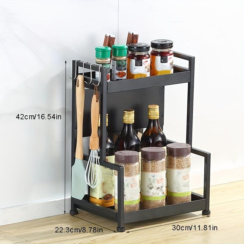 2 Tier Countertop Kitchen Storage Organizer for Bathroom Kitchen