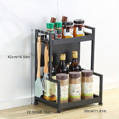 2 Tier Countertop Kitchen Storage Organizer for Bathroom Kitchen