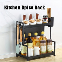 2 Tier Countertop Kitchen Storage Organizer for Bathroom Kitchen