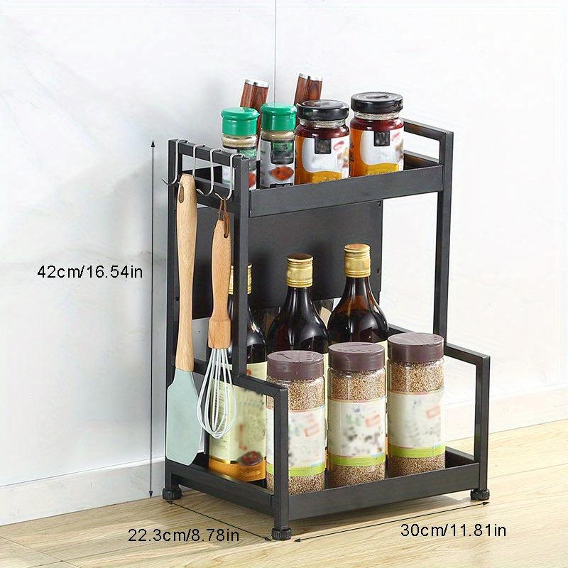 2 Tier Countertop Kitchen Storage Organizer for Bathroom Kitchen