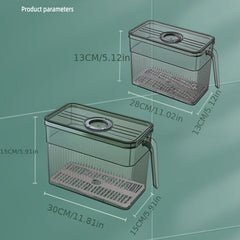 Large Capacity Multipurpose Kitchen Organizer with Handle