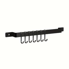 Kitchen Rail Utensil Rack With 5 Hooks Hanging Utensils Holder