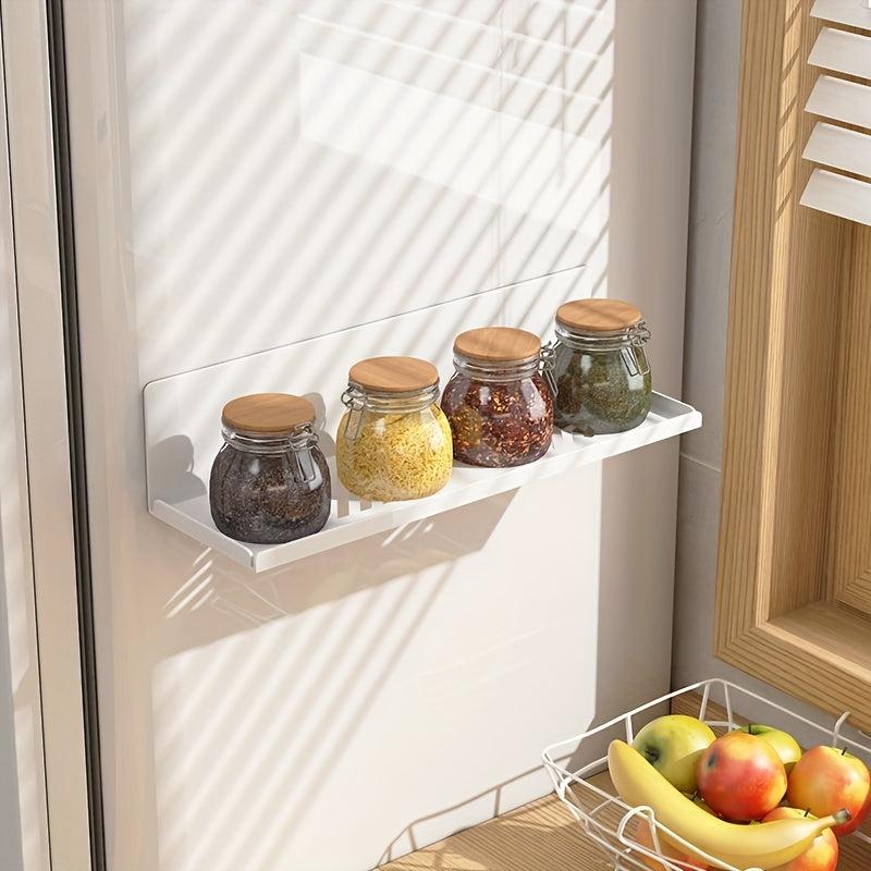 Magnetic Spice Rack Kitchen Refrigerator Storage Organizer