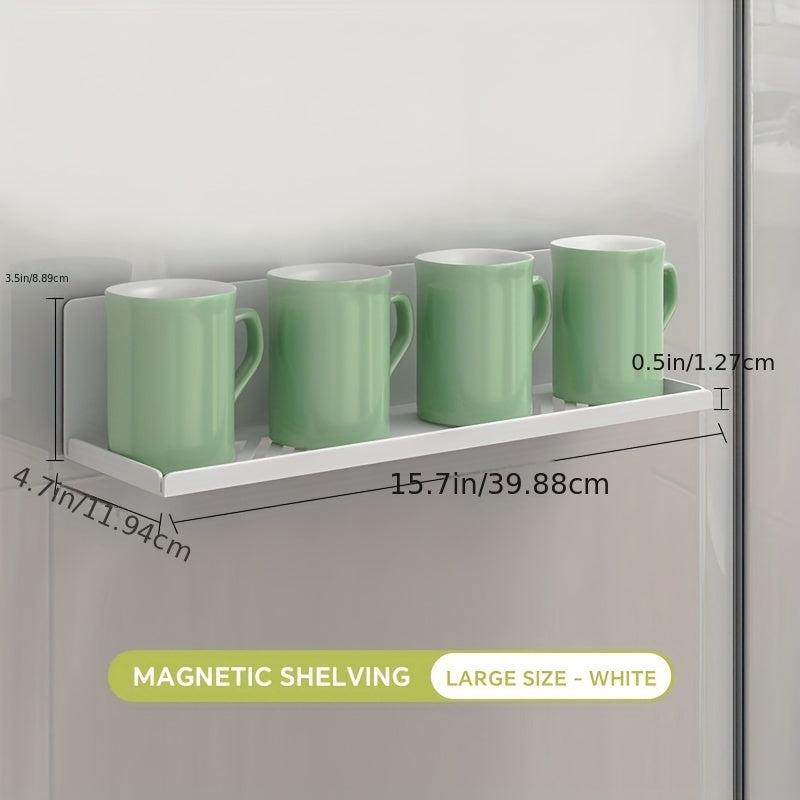 Magnetic Spice Rack Kitchen Refrigerator Storage Organizer