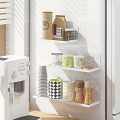 Magnetic Spice Rack Kitchen Refrigerator Storage Organizer