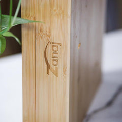Bamboo Ziplock Bag Organizer for Kitchen Drawers