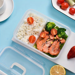 2pcs Japanese Lunch Box Fresh Keeping Microwavable Fruit Vegetable Pickle