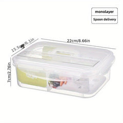 2pcs Japanese Lunch Box Fresh Keeping Microwavable Fruit Vegetable Pickle