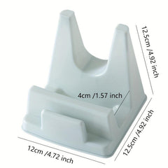 Pot Lid Holder Drain Rack: Kitchen Countertop Organizer