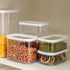 Clear Food Jar Grain Storage Can Sealed Food Storage Tank Kitchen Supplies