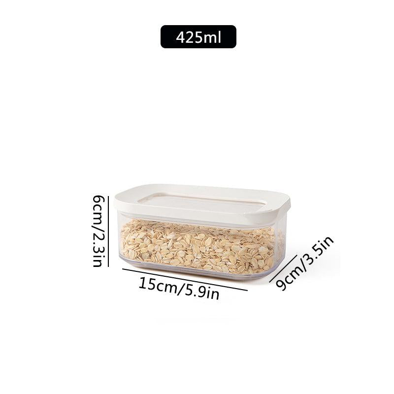 Clear Food Jar Grain Storage Can Sealed Food Storage Tank Kitchen Supplies