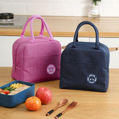Cationic Bento Bag Lunch Bag Cold/Heat Preservation Portable Bag