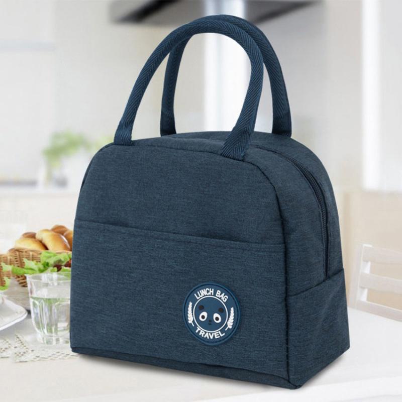 Cationic Bento Bag Lunch Bag Cold/Heat Preservation Portable Bag