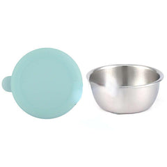 Set of 2 Stainless Steel Sauce Cups with Silicone Lid 50ML