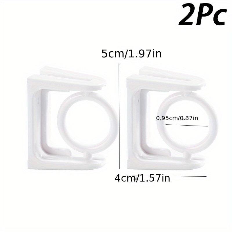 Telescopic Rotatable Ring Hooks Adhesive Sticky Hook Towel Rod F
