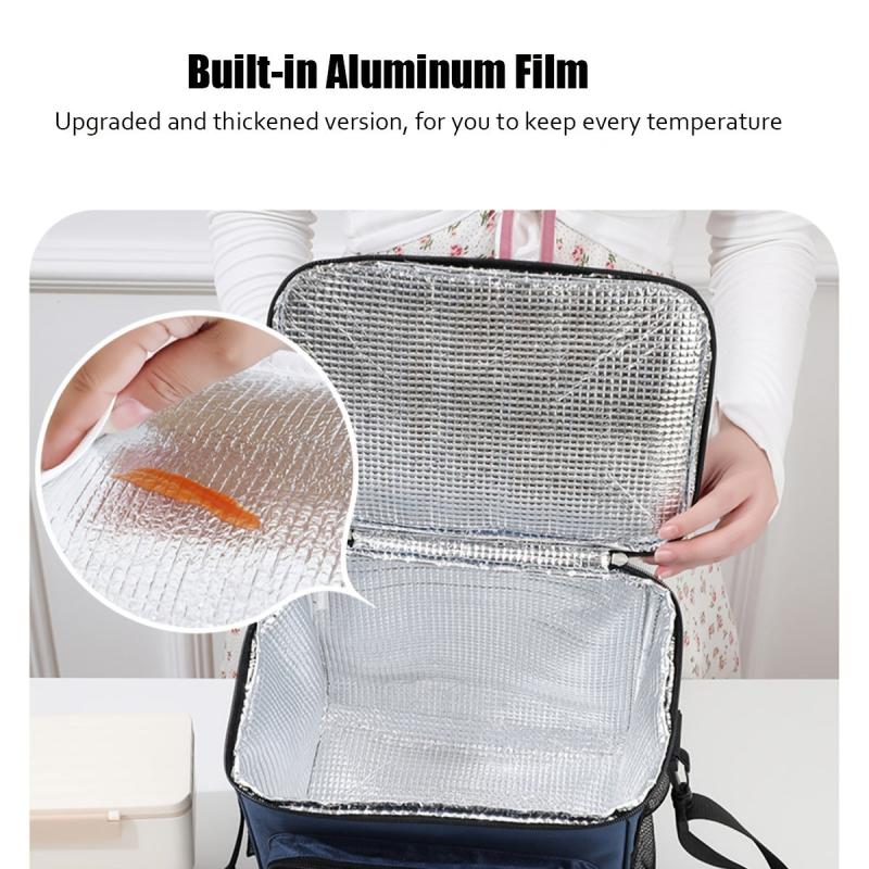 Portable Picnic Ice Bag Large Capacity Insulated Lunch Box