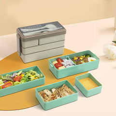 Large Capacity Three Layer Bento Box Leakproof