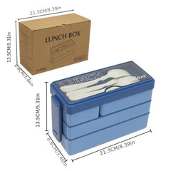 Large Capacity Three Layer Bento Box Leakproof