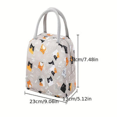 Bento Bag Ice Pack Lunch Box Bag Waterproof Insulated Lunch Bag