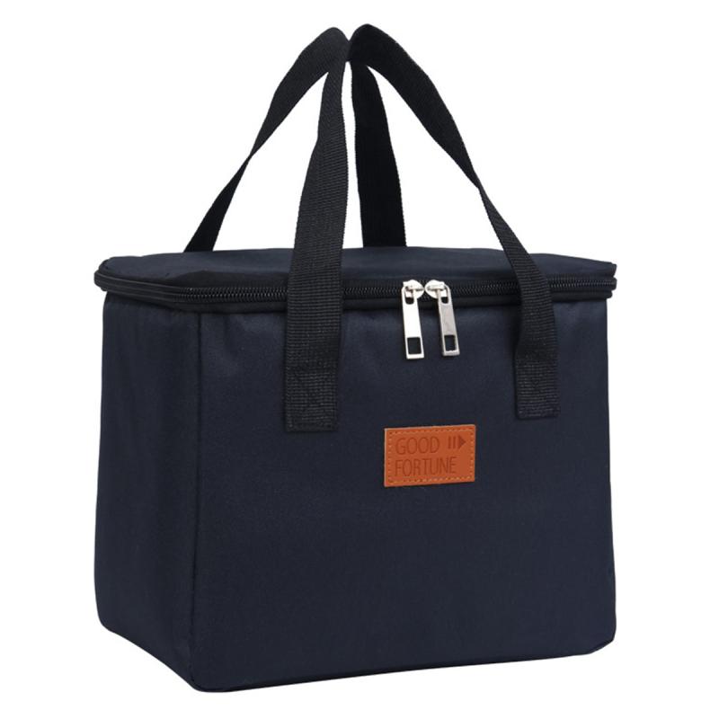 Waterproof Insulated Lunch Box Bag Portable Handbag for Picnic Camping