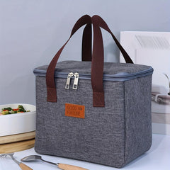 Waterproof Insulated Lunch Box Bag Portable Handbag for Picnic Camping