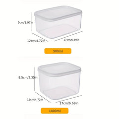 Food Preservation Box Fresh Keeping Container Refrigerator Fruit Vegetable Crisp
