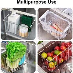 Sturdy Sink Sponge Holder: Rustproof & Durable
