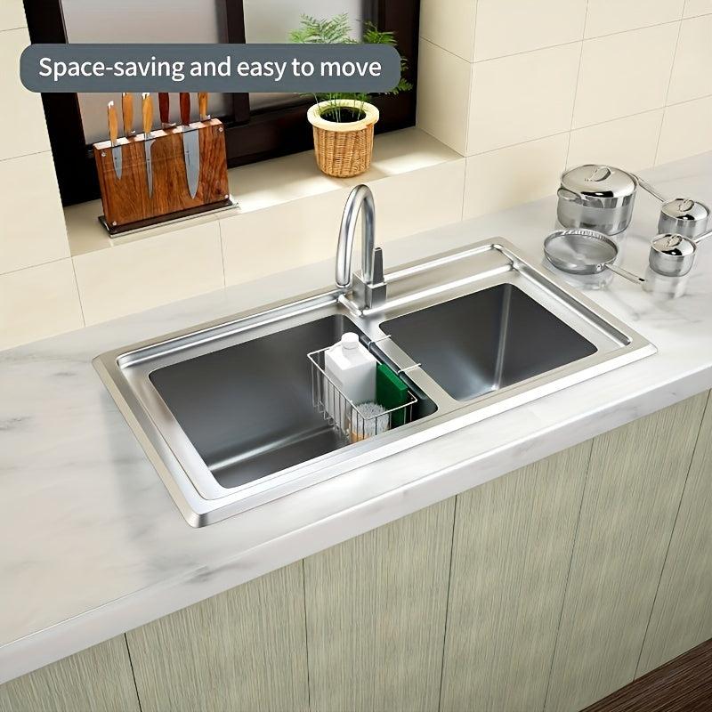 Sturdy Sink Sponge Holder: Rustproof & Durable