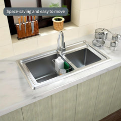 Sturdy Sink Sponge Holder: Rustproof & Durable