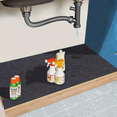Waterproof Under Sink Mat 24x29 Prevents Leaks and Spills