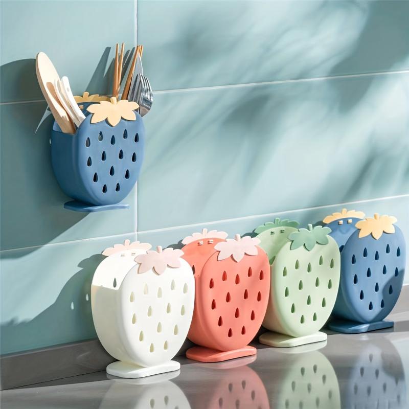 Strawberry Utensil Rack Tableware Holder Drainer Drying Rack