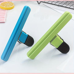 2pcs Food Sealing Clips Standing Snack Clip