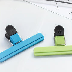 2pcs Food Sealing Clips Standing Snack Clip