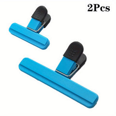 2pcs Food Sealing Clips Standing Snack Clip