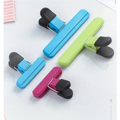 2pcs Food Sealing Clips Standing Snack Clip