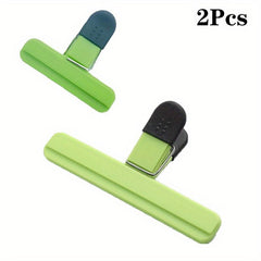 2pcs Food Sealing Clips Standing Snack Clip