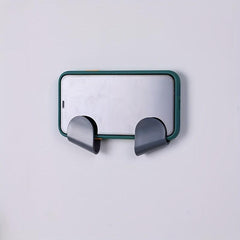 6pcs Pot Lid Rack Wall-Mounted Plate Storage Rack Kitchen Organizer