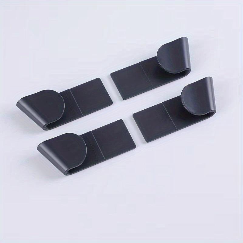 6pcs Pot Lid Rack Wall-Mounted Plate Storage Rack Kitchen Organizer