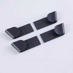 6pcs Pot Lid Rack Wall-Mounted Plate Storage Rack Kitchen Organizer