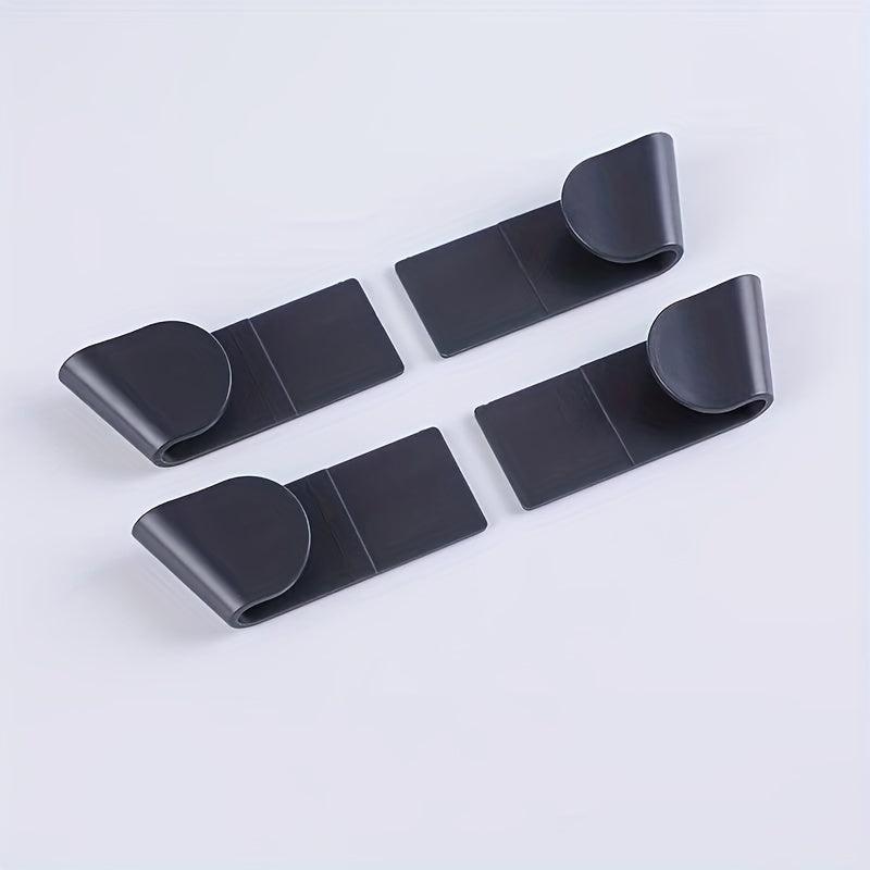6pcs Pot Lid Rack Wall-Mounted Plate Storage Rack Kitchen Organizer