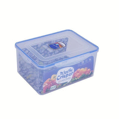 3pcs Refrigerator Organizer Bins Clear Storage with Lid, Stackable Food Storage