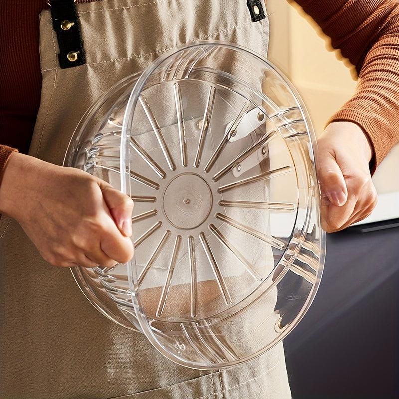 Transparent Food Cover for Kitchen Insulation - Household Storage Accessories