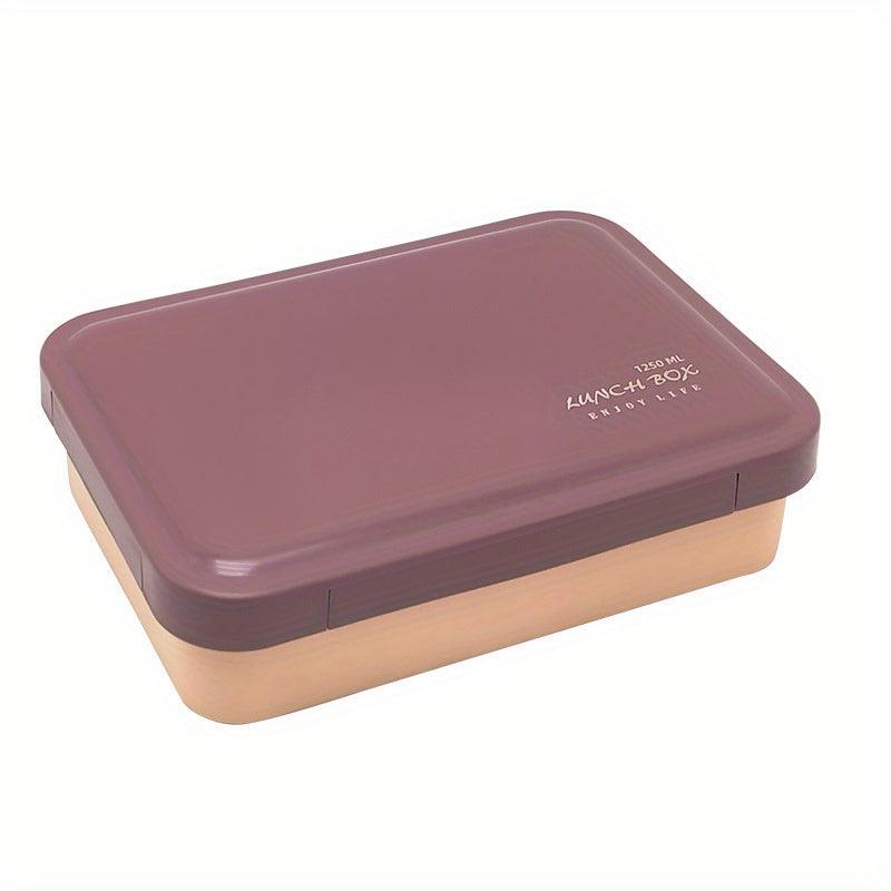 Leak-Proof Bento Box Lunch Box with 4 Compartments
