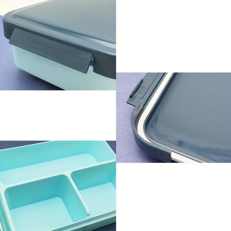 Leak-Proof Bento Box Lunch Box with 4 Compartments