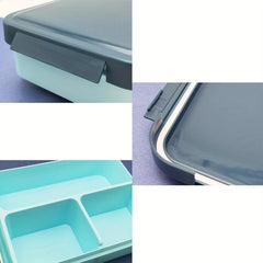 Leak-Proof Bento Box Lunch Box with 4 Compartments