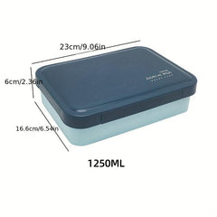 Leak-Proof Bento Box Lunch Box with 4 Compartments