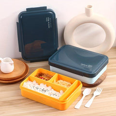 Leak-Proof Bento Box Lunch Box with 4 Compartments