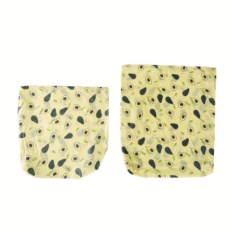 Beeswax Food Wrap Bag Sustainable Storage Eco friendly Accessory